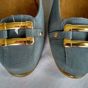 Aerosoles StitchNTurn Flats Blue Size 7.5 NWT